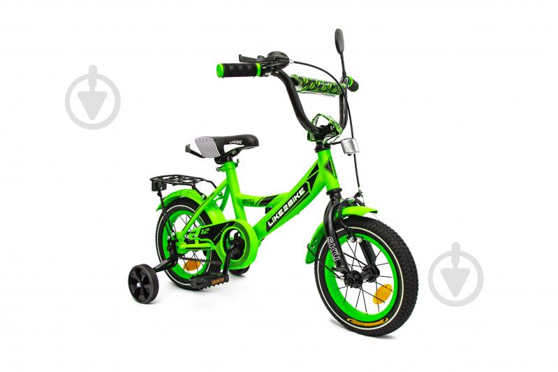 Велосипед дитячий Like2bike 12'' Sky салатовий 211215 - фото 1