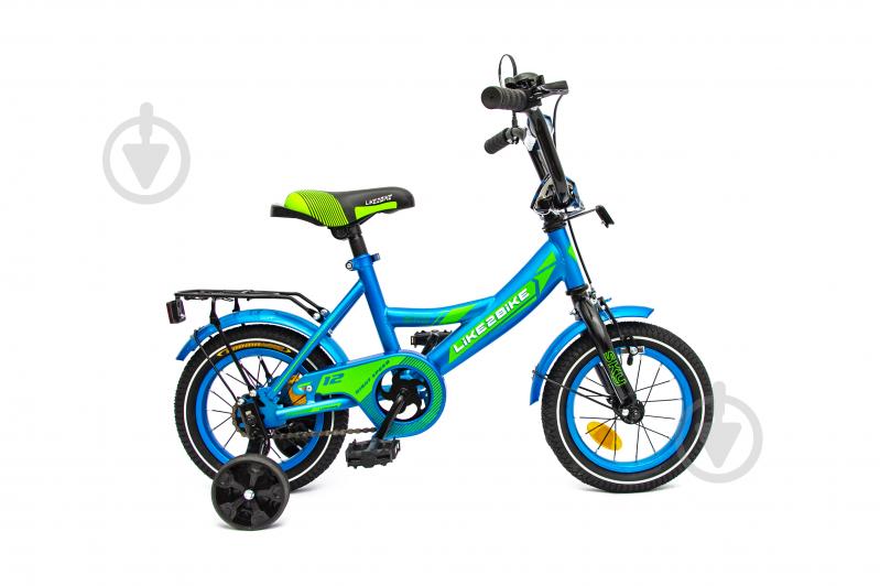 Велосипед дитячий Like2bike 12'' Sky блакитний 211216 - фото 2