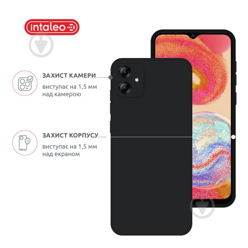 Чехол Intaleo SoftShell для Samsung Galaxy A04e черный - фото 3 Чехол Intaleo SoftShell для Samsung Galaxy A04e черный - фото 3