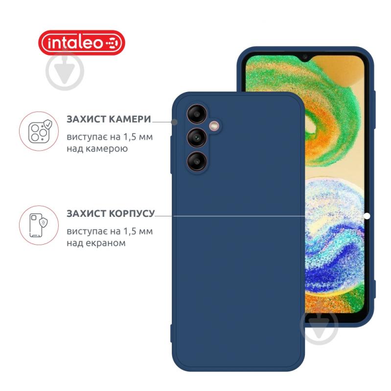 Чехол Intaleo SoftShell для Samsung Galaxy A04s голубой - фото 3