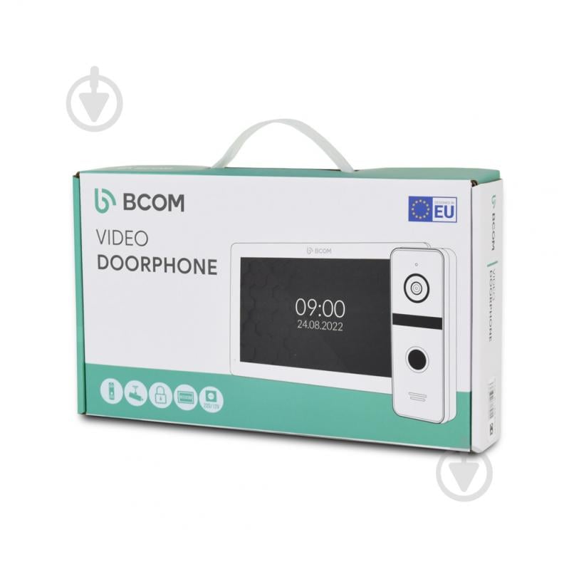 Комплект видеодомофона BCOM BD-480M White Kit 240556 - фото 9