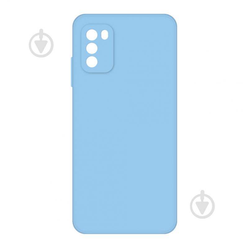 Чехол Intaleo SoftShell голубой для Xiaomi Poco M3 - фото 1