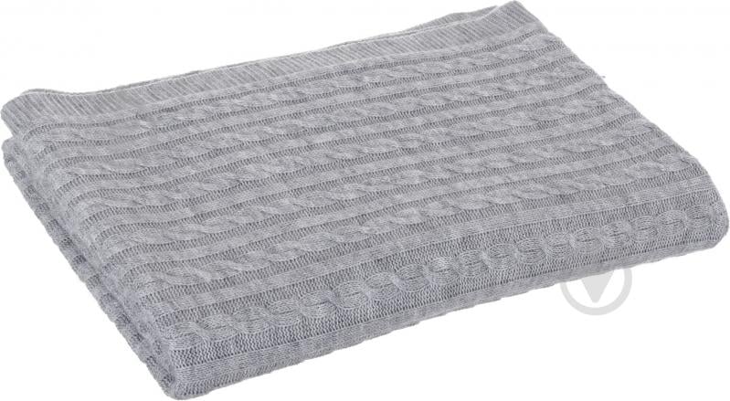 Плед Soft 140x180 см серый - фото 2