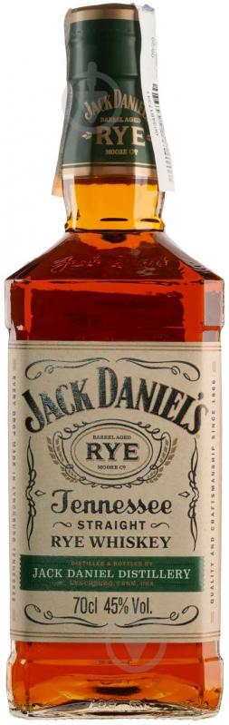 Виски Jack Daniel's Straight Rye 0,7 л - фото 1 Виски Jack Daniel's Straight Rye 0,7 л - фото 1