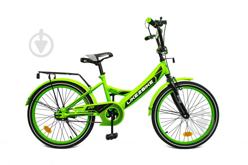 Велосипед детский Like2bike 20'' Sky салатовый 212005 - фото 2