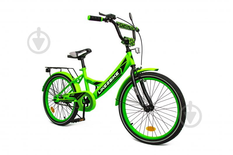 Велосипед дитячий Like2bike 20'' Sky салатовий 212005 - фото 1