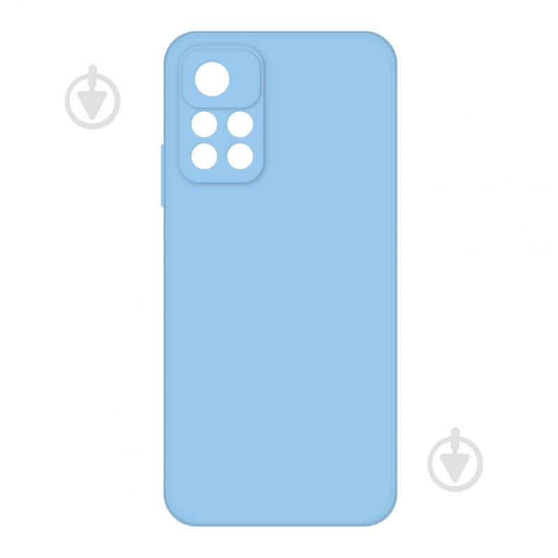 Чехол Intaleo SoftShell голубой для Xiaomi Poco M4 Pro 5G - фото 1