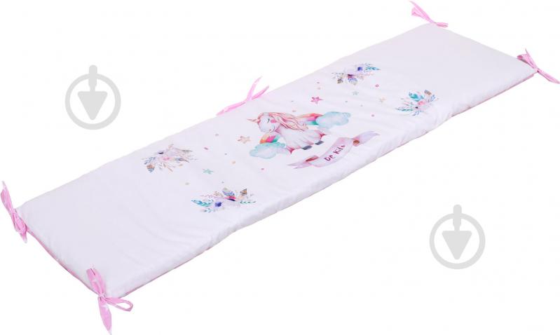 Комплект для детской кроватки DC KIDS Единорог розовый БК-57 - фото 3
