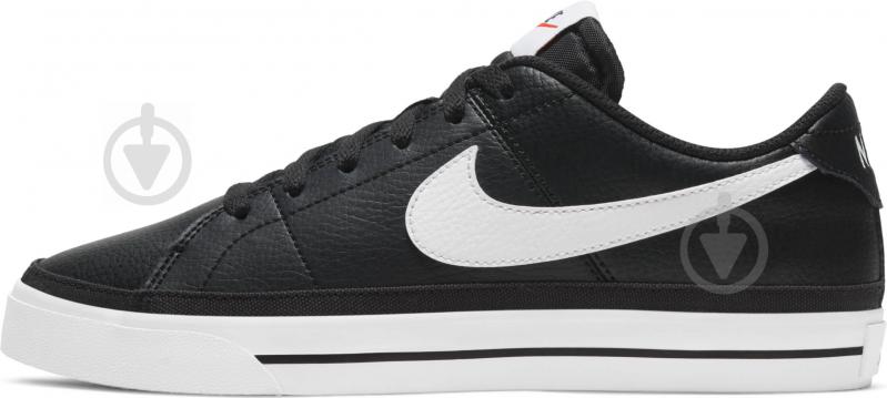 Кроссовки женские демисезонные Nike Court Legacy CU4149-001 р.36,5 черные - фото 1