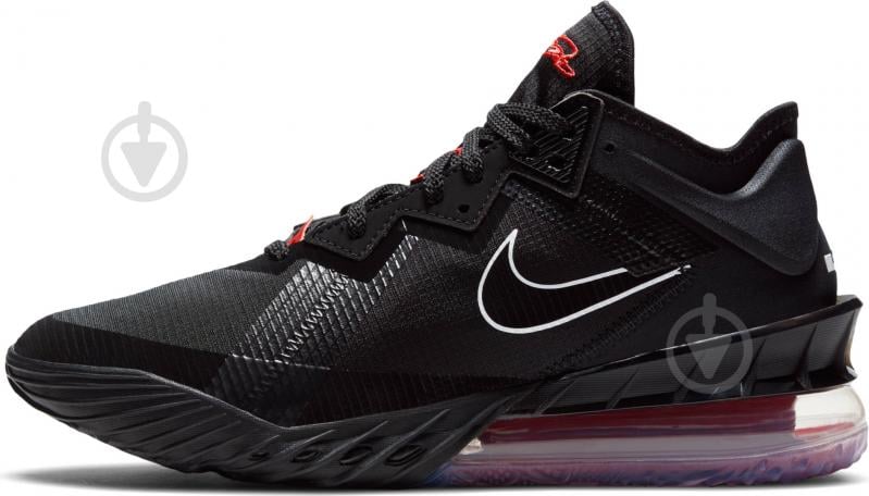 ᐉ Кроссовки Nike LEBRON XVIII LOW CV7562-001 р.44 черно-красные
