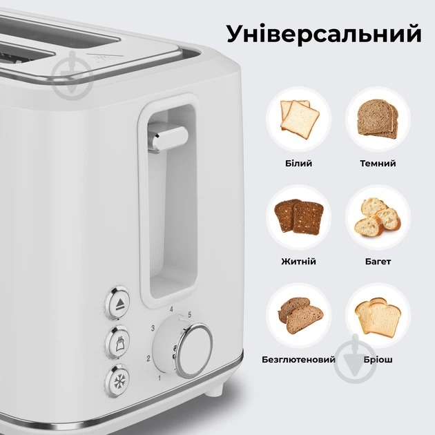 Тостер AENO TS1W (ATS0001W) - фото 9 Тостер AENO TS1W (ATS0001W) - фото 9
