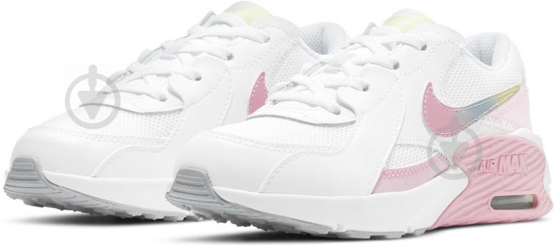 Кроссовки для девочек демисезонные Nike Air Max Excee CW5832-100 р.33,5 белые - фото 1