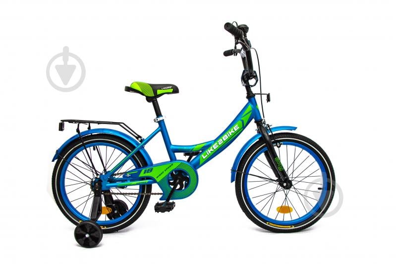 Велосипед дитячий Like2bike 18'' Sky блакитний 211802 - фото 2