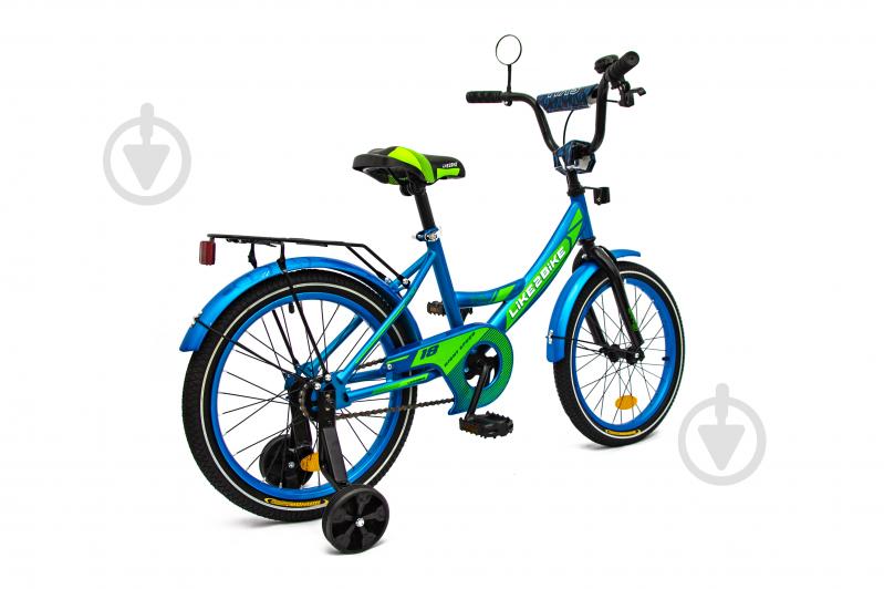 Велосипед дитячий Like2bike 18'' Sky блакитний 211802 - фото 3