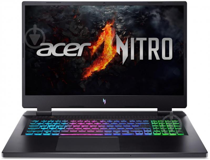 Ноутбук Acer Nitro 17 AN17-42-R9VX 17,3" (NH.QSEEU.002) obsidian black - фото 1