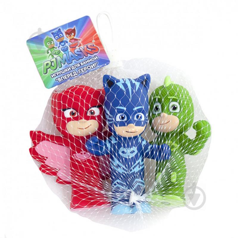 Іграшка для ванни PJ Masks Вперед Герої! (10 см) - фото 1