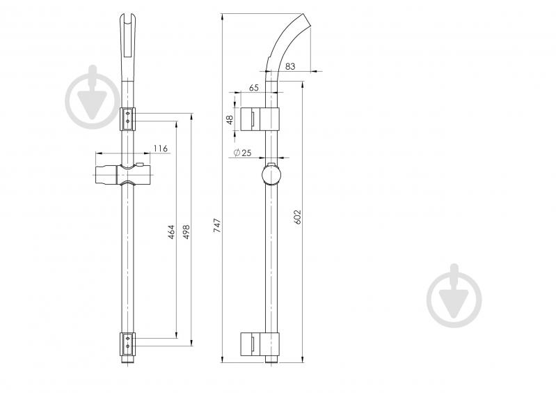 Душова система Rubineta Amadeo 624027 - фото 2 Душова система Rubineta Amadeo 624027 - фото 2