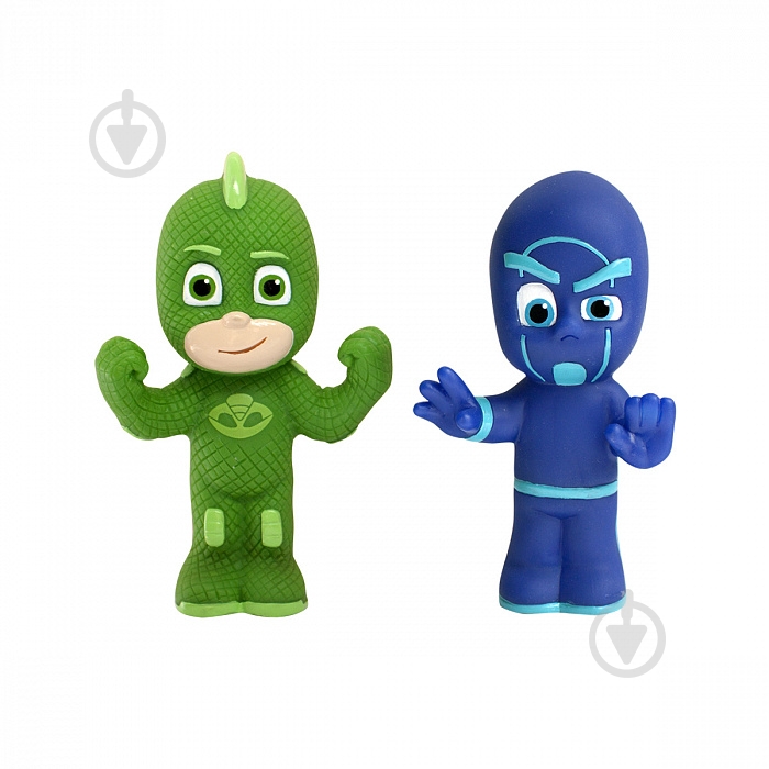 Игрушка для ванны PJ Masks Гекко и Ночной ниндзя (10 см) - фото 1