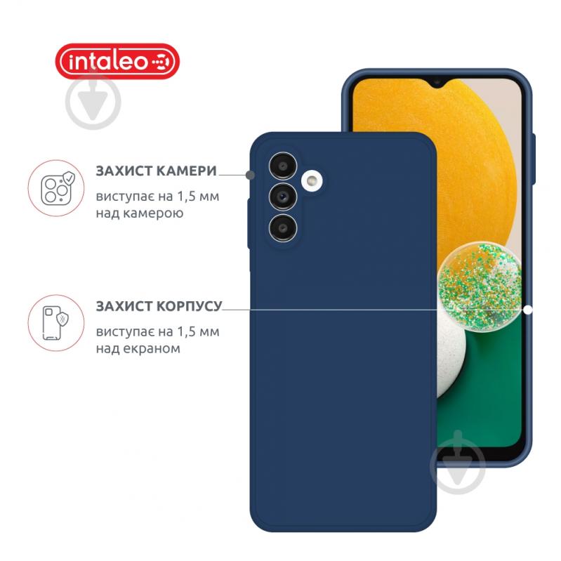 Чехол Intaleo SoftShell для Samsung Galaxy A13 5G синий - фото 3