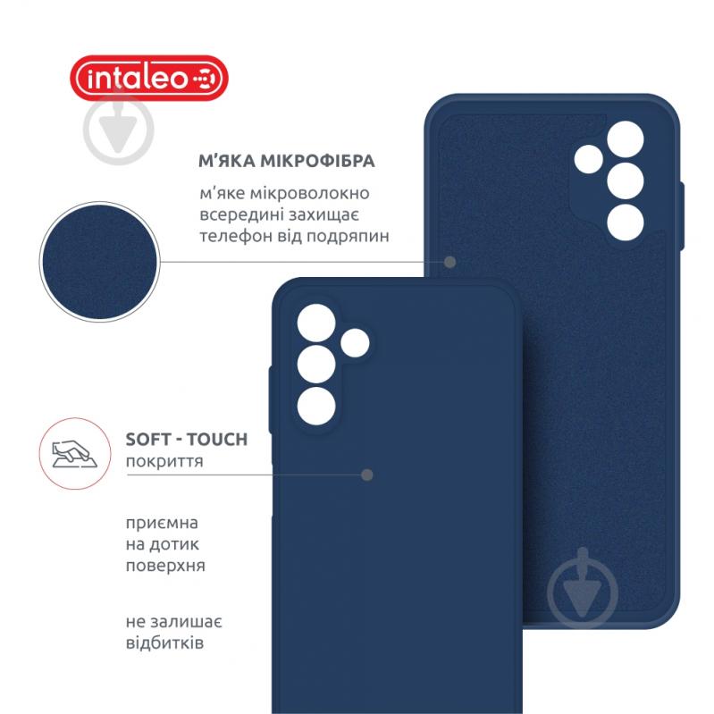 Чехол Intaleo SoftShell для Samsung Galaxy A13 5G синий - фото 5