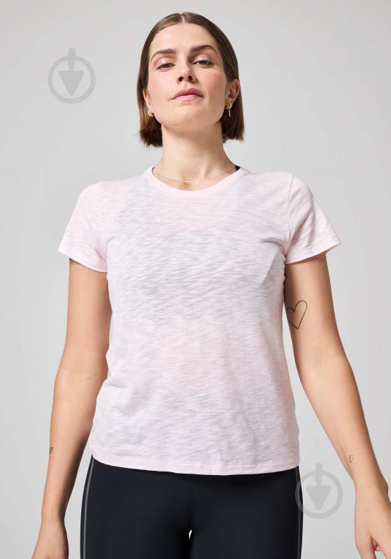 Футболка Casall SOFT TEXTURE TEE 23103-415 р.XL розовый - фото 1