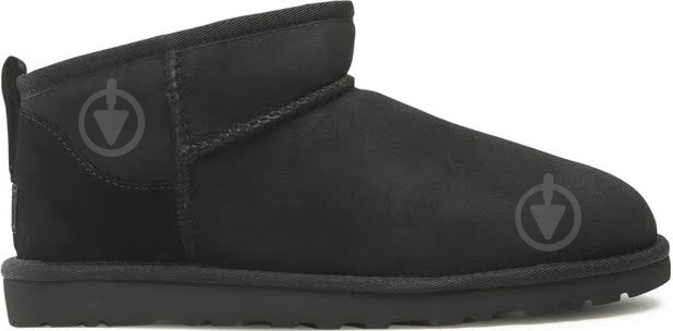 Ботинки UGG M CLASSIC ULTRA MINI 1137391-BLK р.41 черный - фото 1