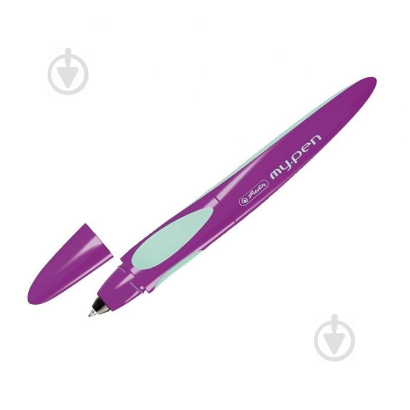 Ручка-роллер Herlitz My.Pen Girl Pink синяя стираемая 11377256 - фото 1