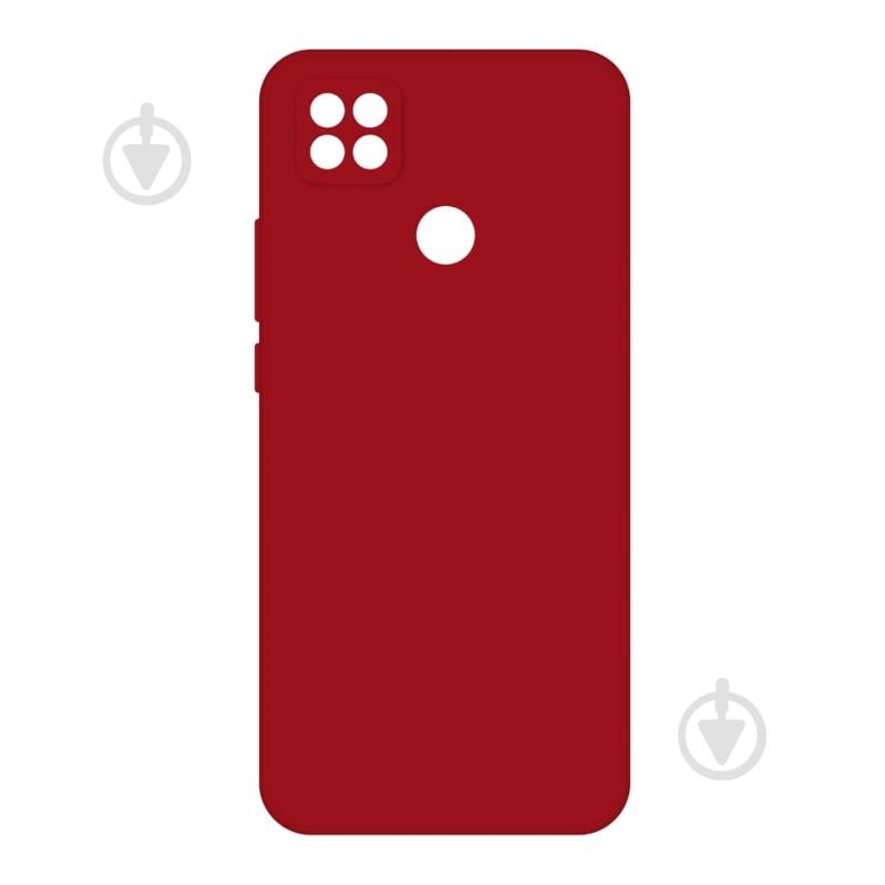 Чехол Intaleo SoftShell красный для Xiaomi Redmi 10A - фото 1