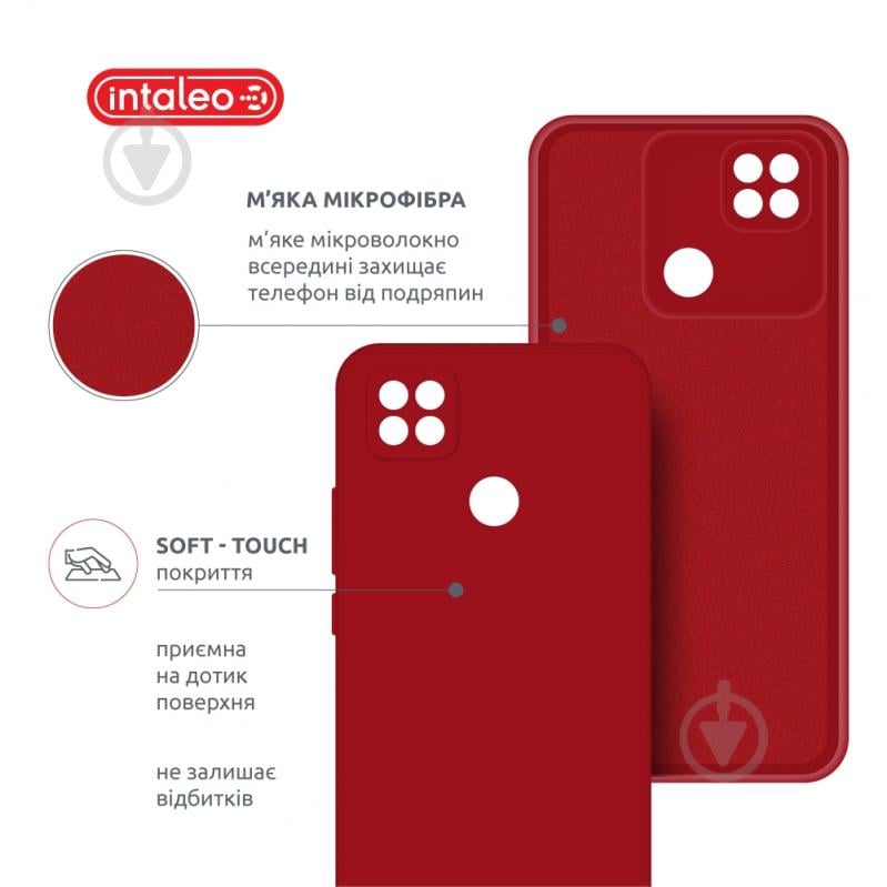 Чехол Intaleo SoftShell красный для Xiaomi Redmi 10A - фото 5