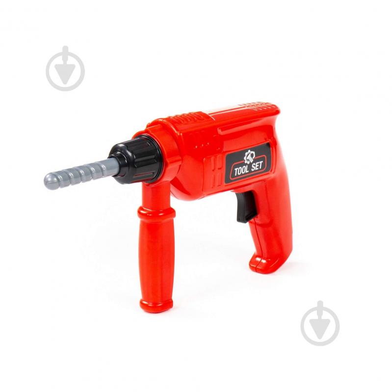 Игрушка Полесье Дрель красная 90461 - фото 1 Игрушка Полесье Дрель красная 90461 - фото 1