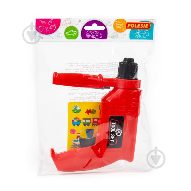 Игрушка Полесье Дрель красная 90461 - фото 2 Игрушка Полесье Дрель красная 90461 - фото 2