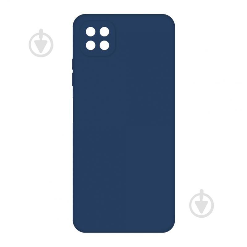 Чехол Intaleo SoftShell для Samsung Galaxy A22 5G синий - фото 1