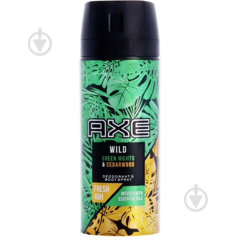 Дезодорант для чоловіків AXE Шалений мохіто та кедр 150 мл - фото 1