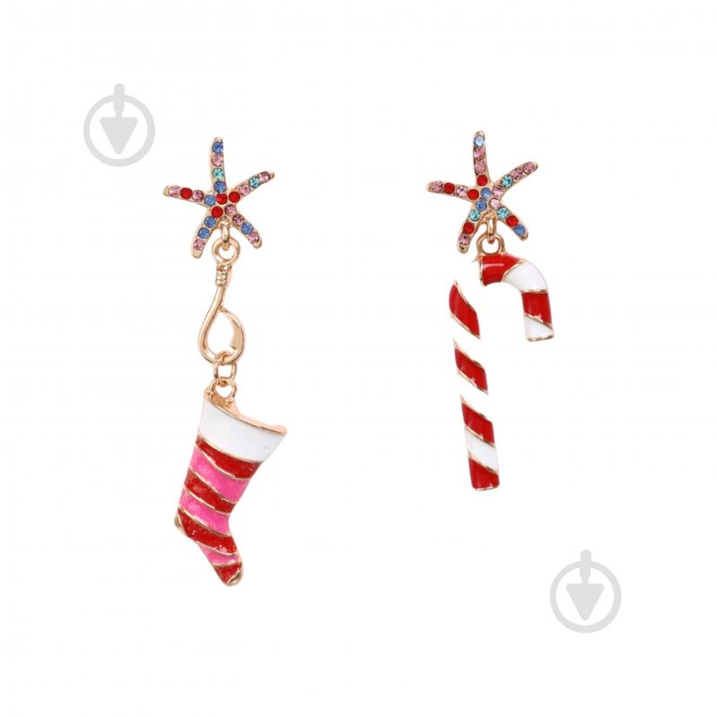 Сережки Sensio Jolly Spark пара золотий - фото 1