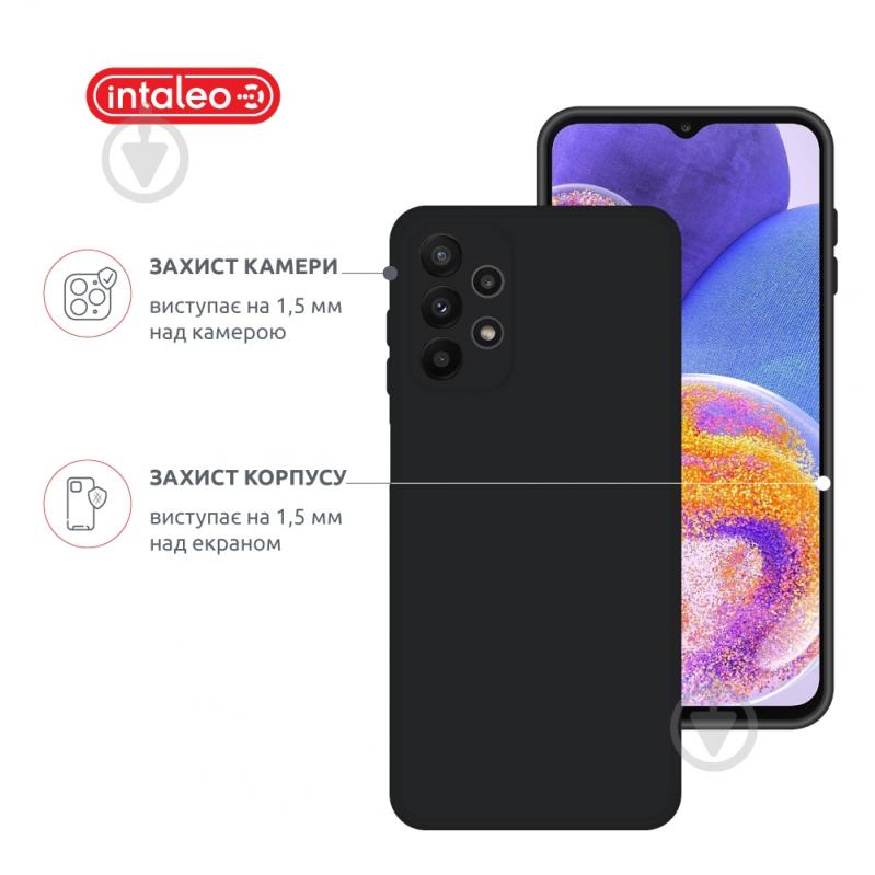 Чехол Intaleo SoftShell для Samsung Galaxy A23 4G черный - фото 3
