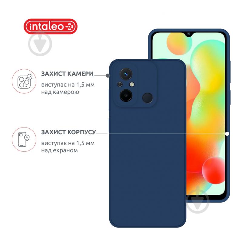 Чехол Intaleo SoftShell голубой для Xiaomi Redmi 12C - фото 3 Чехол Intaleo SoftShell голубой для Xiaomi Redmi 12C - фото 3