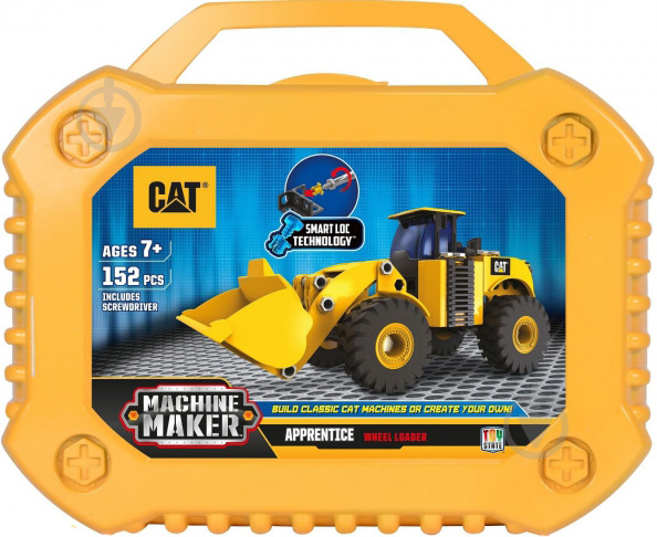 Конструктор Toy State Навантажувач Machine Maker CAT 80933 - фото 4