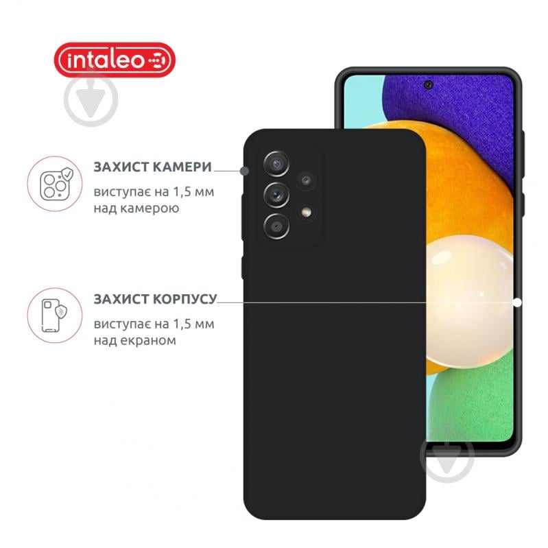 Чехол Intaleo SoftShell для Samsung Galaxy A72 черный - фото 3