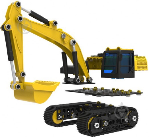 Конструктор Toy State Экскаватор Machine Maker CAT 80932 - фото 2