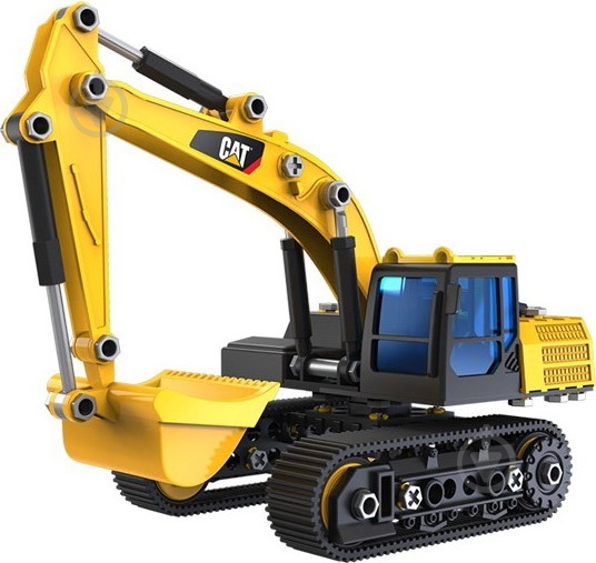 Конструктор Toy State Экскаватор Machine Maker CAT 80932 - фото 1