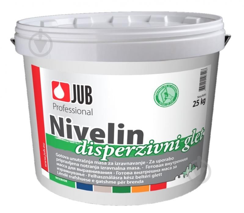 Шпаклевка NIVELIN Disperzivni GLET 25 кг - фото 1