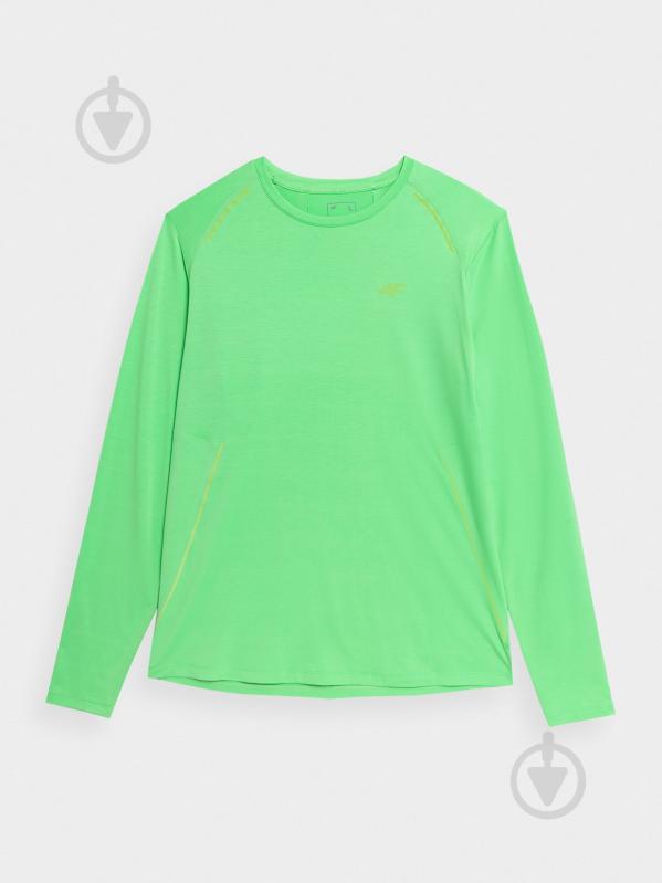 Футболка 4F LONGSLEEVE FNK 4FSS23TFLOM103-41S р.S зелений - фото 8