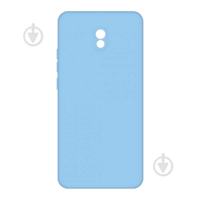 Чехол Intaleo SoftShell голубой для Xiaomi Redmi 8A - фото 1 Чехол Intaleo SoftShell голубой для Xiaomi Redmi 8A - фото 1