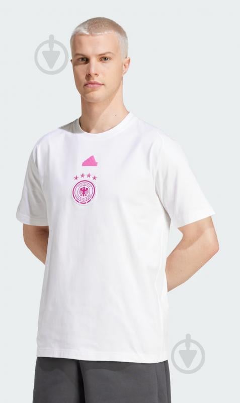 Футболка Adidas DFB TRV TEE IU2098 р.L черный - фото 1