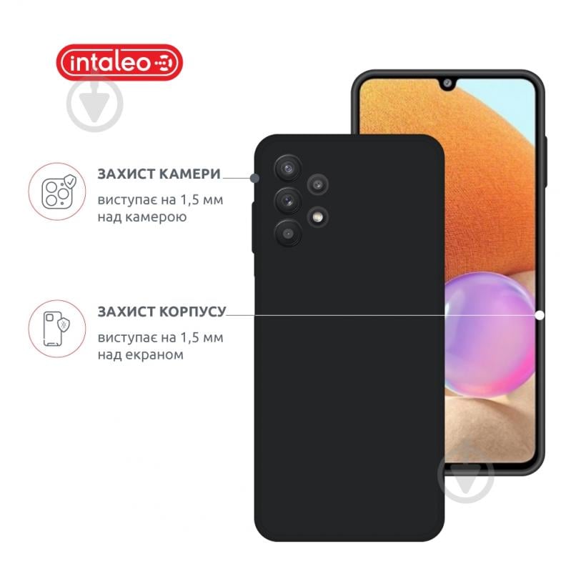 Чохол Intaleo SoftShell для Samsung Galaxy M32 5G чорний - фото 3
