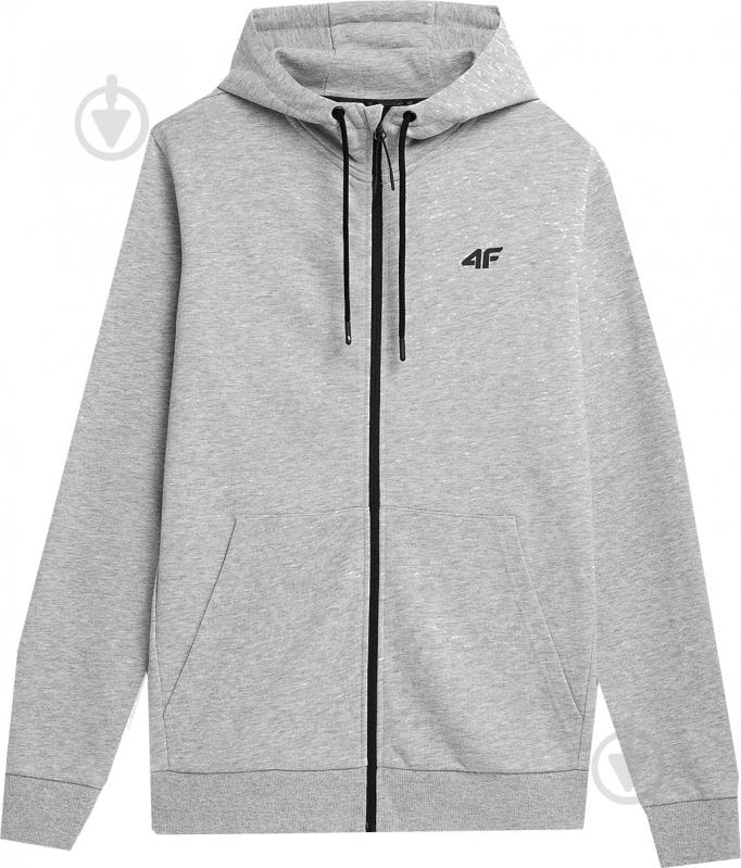 Джемпер 4F SWEATSHIRT 4FMM00TSWSM497-27M р.M серый - фото 1