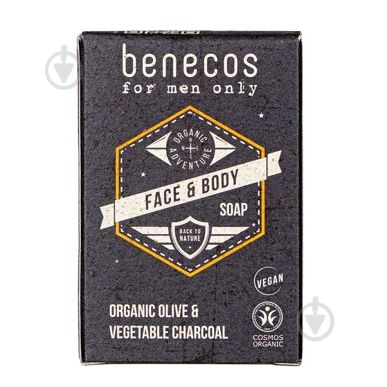 Крем-мыло BENECOS For Men Only 75 г - фото 1 Крем-мыло BENECOS For Men Only 75 г - фото 1