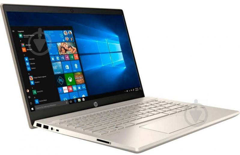 Ноутбук HP Pavilion 14-ce3040ur 14" (159W9EA) gold - фото 2