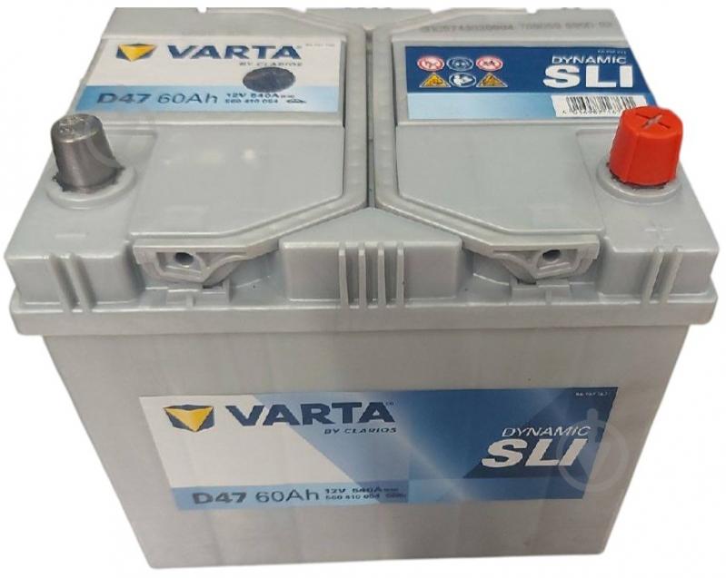 ᐉ Аккумулятор автомобильный Varta DYNAMIC SLI 560410054 D47 (60а