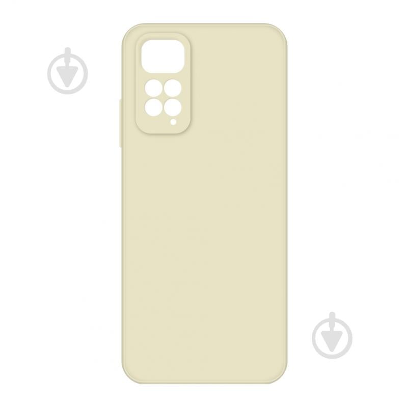 Чехол Intaleo SoftShell белый для Xiaomi Redmi Note 11 - фото 1